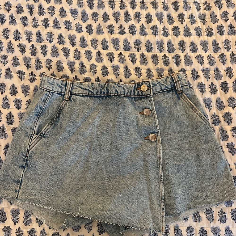 Zara Denim Skort